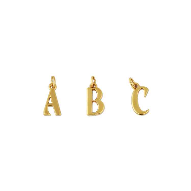 その他 Charming Holiday Letter Small Letter A-Z Charms – HART