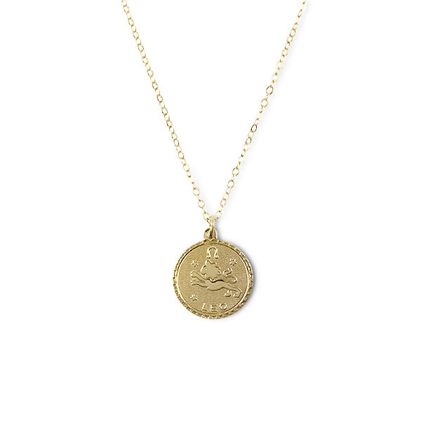 Aquarius online coin necklace
