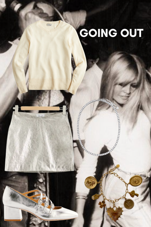 New Year's Eve Going Out Outfit Inspiration: Bridget Bardot