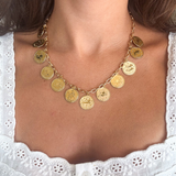 The 12 Zodiacs Charm Necklace