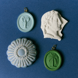 HART x 167 Raw Lobster Cameo Charm, Palm Cameo Charm