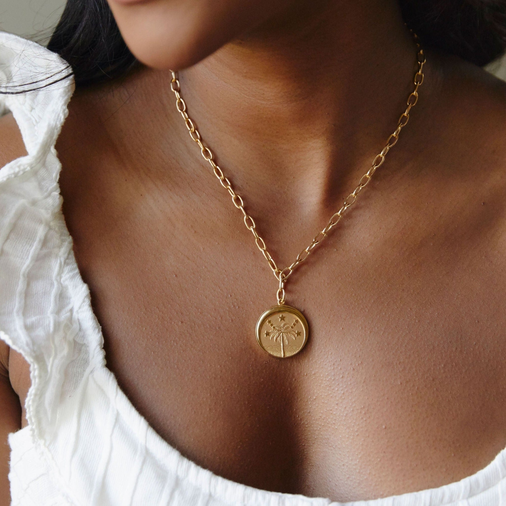 Charleston Enamel Charm Necklace HART Custom Charm Jewelry