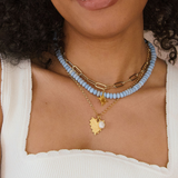 radiant mama heart charm