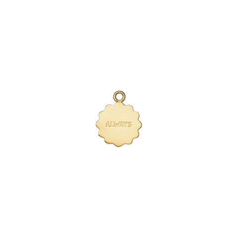 Irma Charm - Large Golden Heart - Recycled brass - Sézane