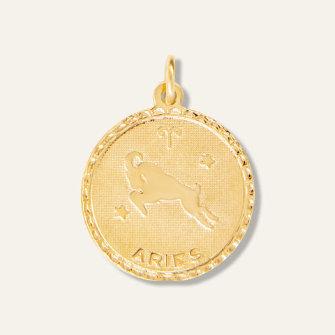 Aries Zodiac Charm