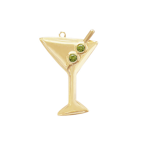 Large Martini Charm