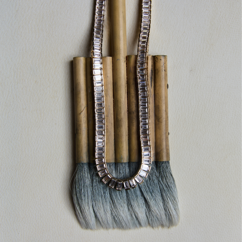 Baguette Tennis Necklace