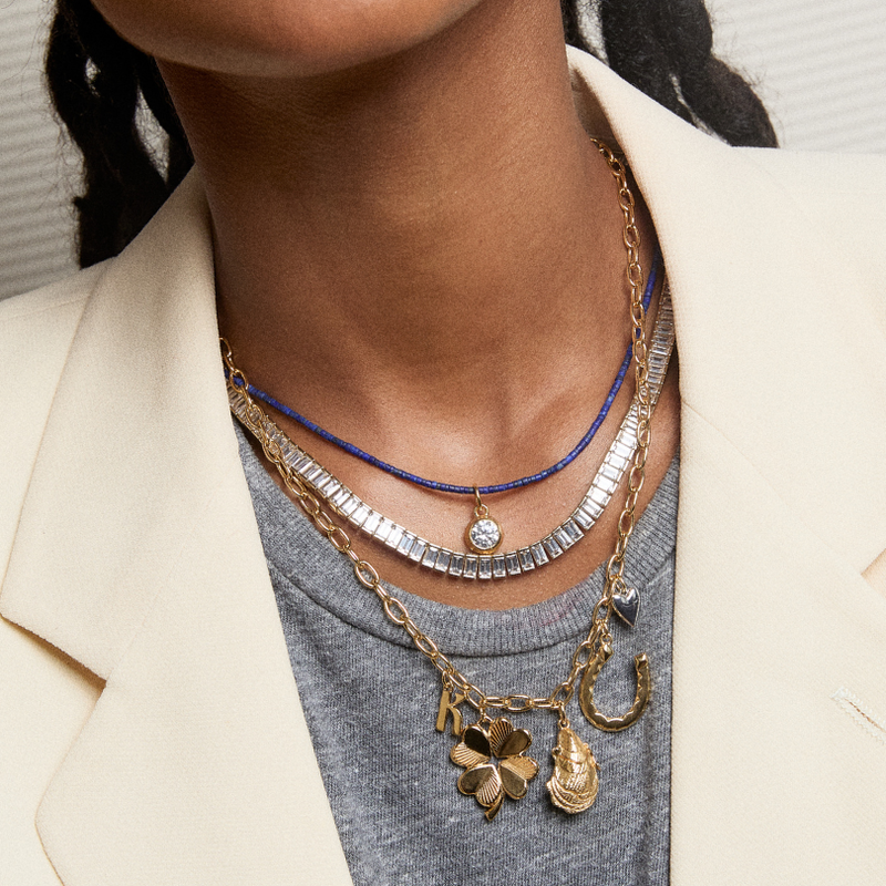 Baguette Tennis Necklace