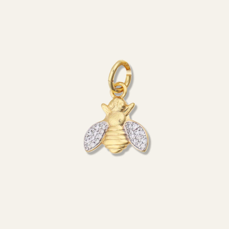 Bee with Pavé Wings Charm