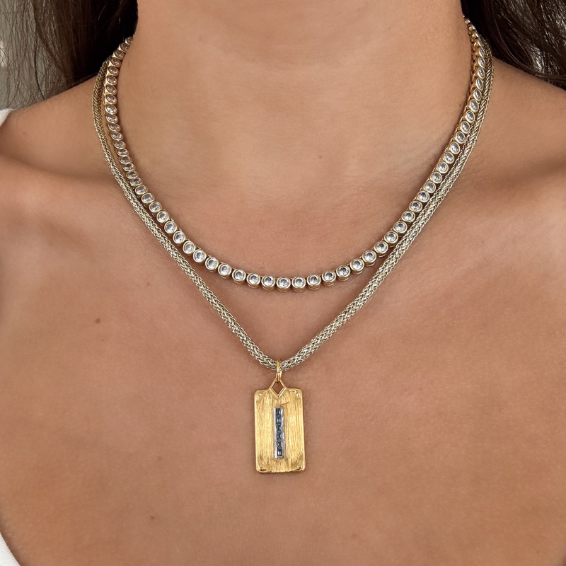 Gold Lurex Necklace Cord