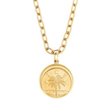 Charleston Enamel Charm Necklace Back