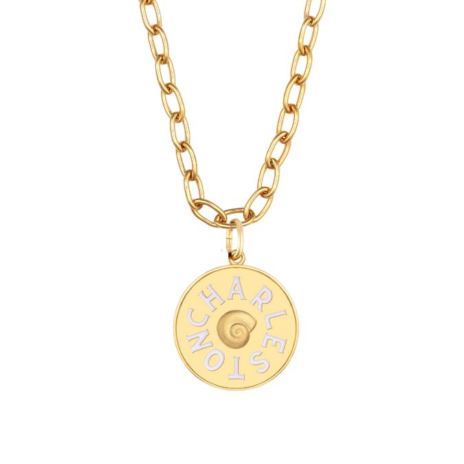 Charleston Enamel Necklace