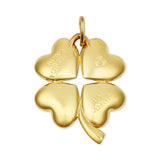 back of clover charm