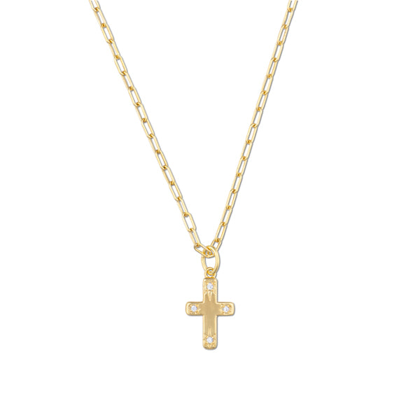 Cosmos Cross Necklace