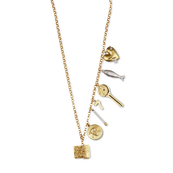 Courtney Grow's Loaded Charm Necklace