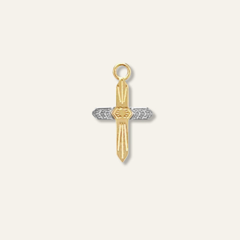 Crossroads Cross Charm