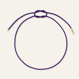 Dark Purple Necklace Cord