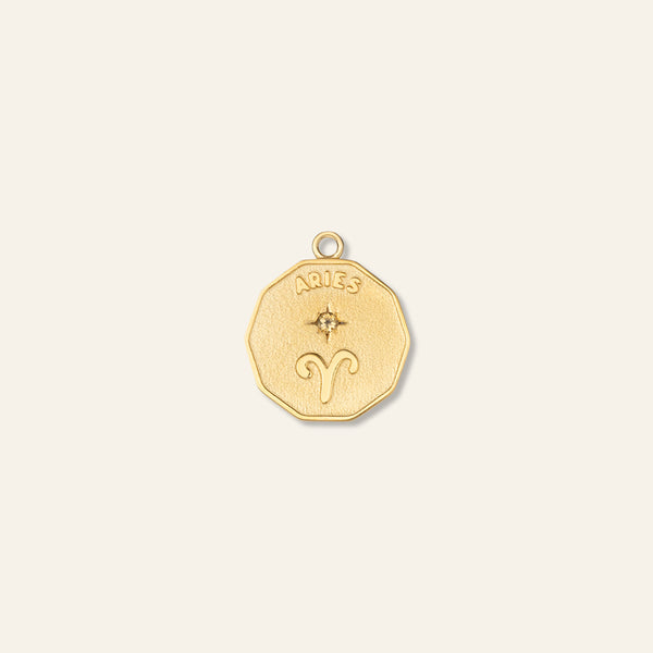 Elemental aries Zodiac Charm