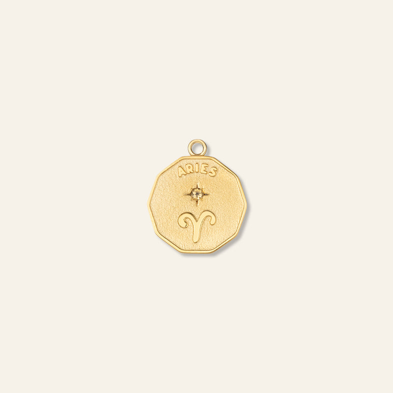Elemental aries Zodiac Charm