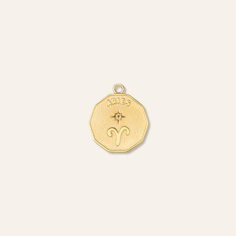 Elemental aries Zodiac Charm