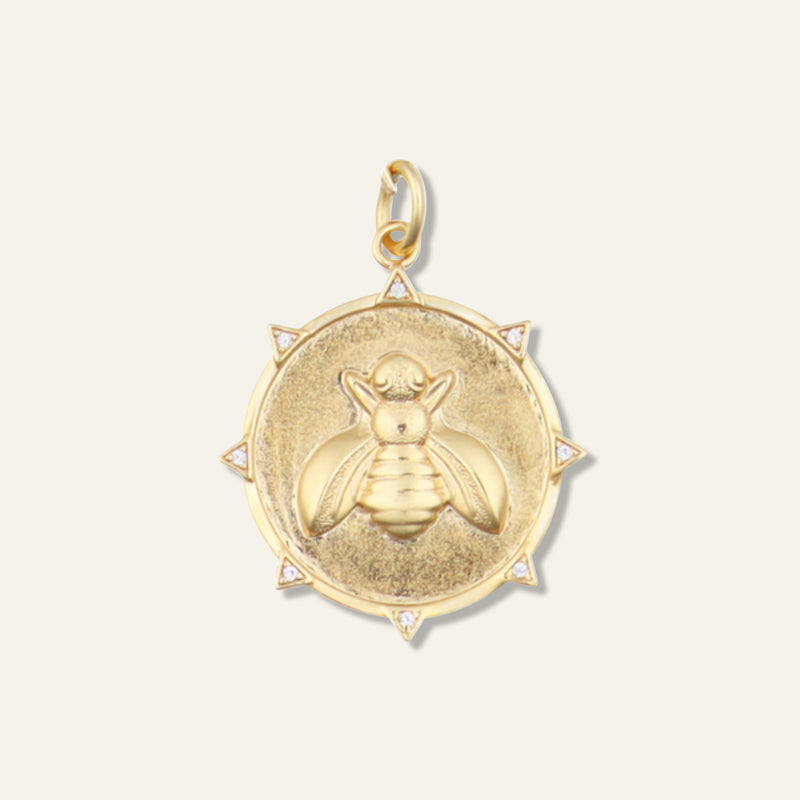 Enamel Resilience Bee Coin