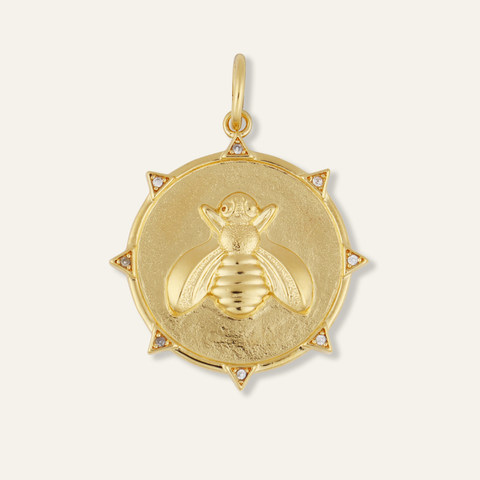 Enamel Resilience Bee Coin