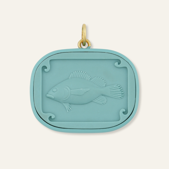 Fish Cameo Charm
