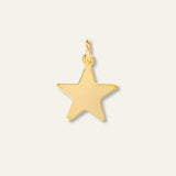 Flat Star Charm (Small)