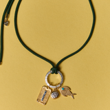 Jen Wonders x HART Greek Key Clip Cord Necklace