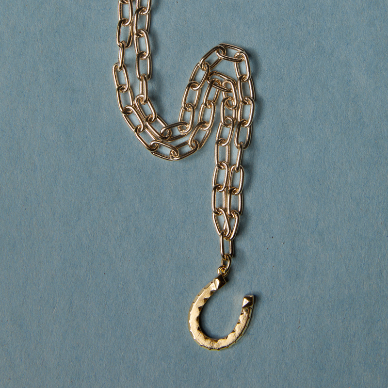 Fortuna Horseshoe Necklace
