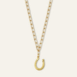 Fortuna Horseshoe Necklace