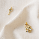 Friendship Key & Shield Padlock