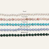 Gemstone Duo Necklace