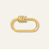 Gemstone Carabiner Clip