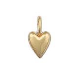 Two-Toned Heart Charm
