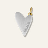 Grace Heart Charm