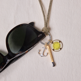 Greek Key Clip with Cord