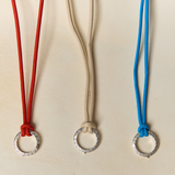 Greek Key Clip with Cord