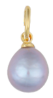 Gray Cloud Pearl Charm