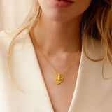 memorial heart charm necklace