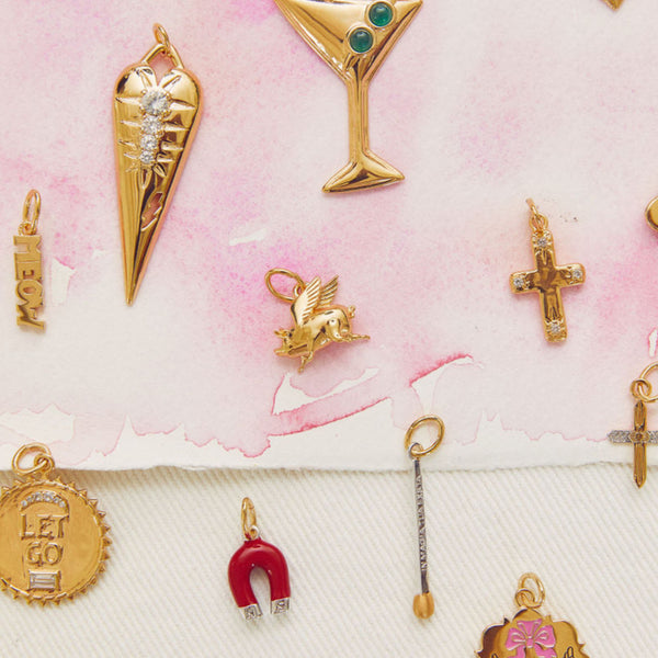 flying piggy charm assortment 