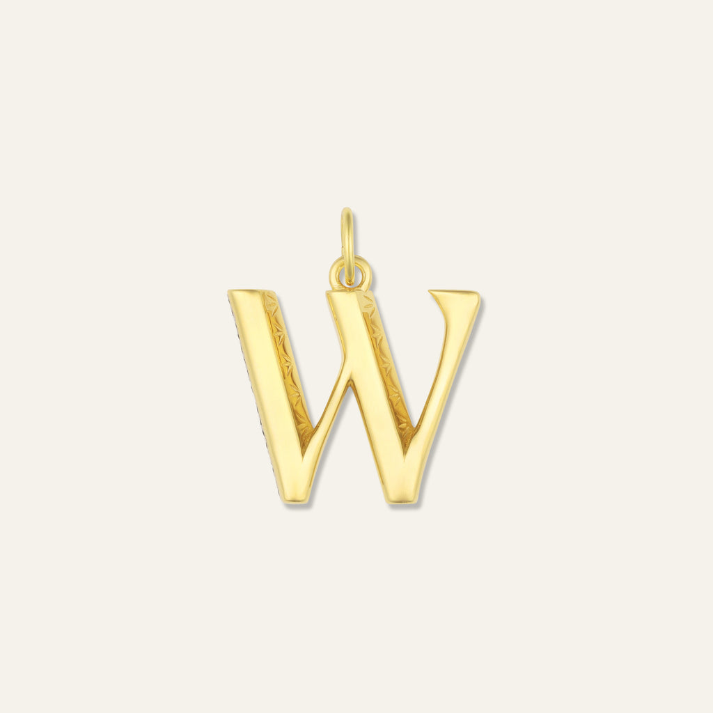 Letter W 25Q2CHWBAZLRG010W0192