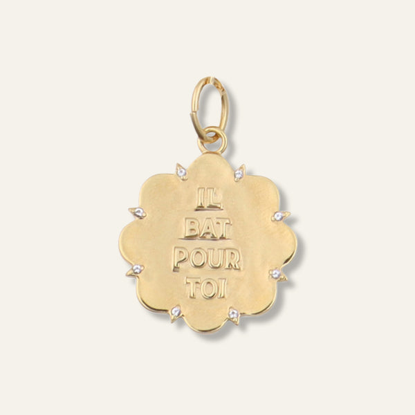 My Heart Beats for You Charm