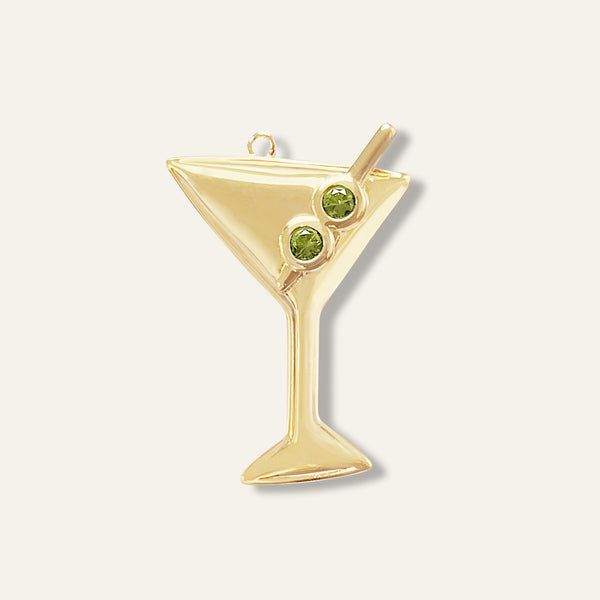 Large Martini Charm