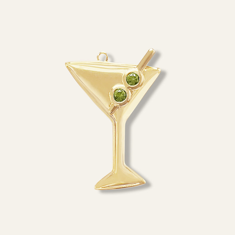 Large Martini Charm
