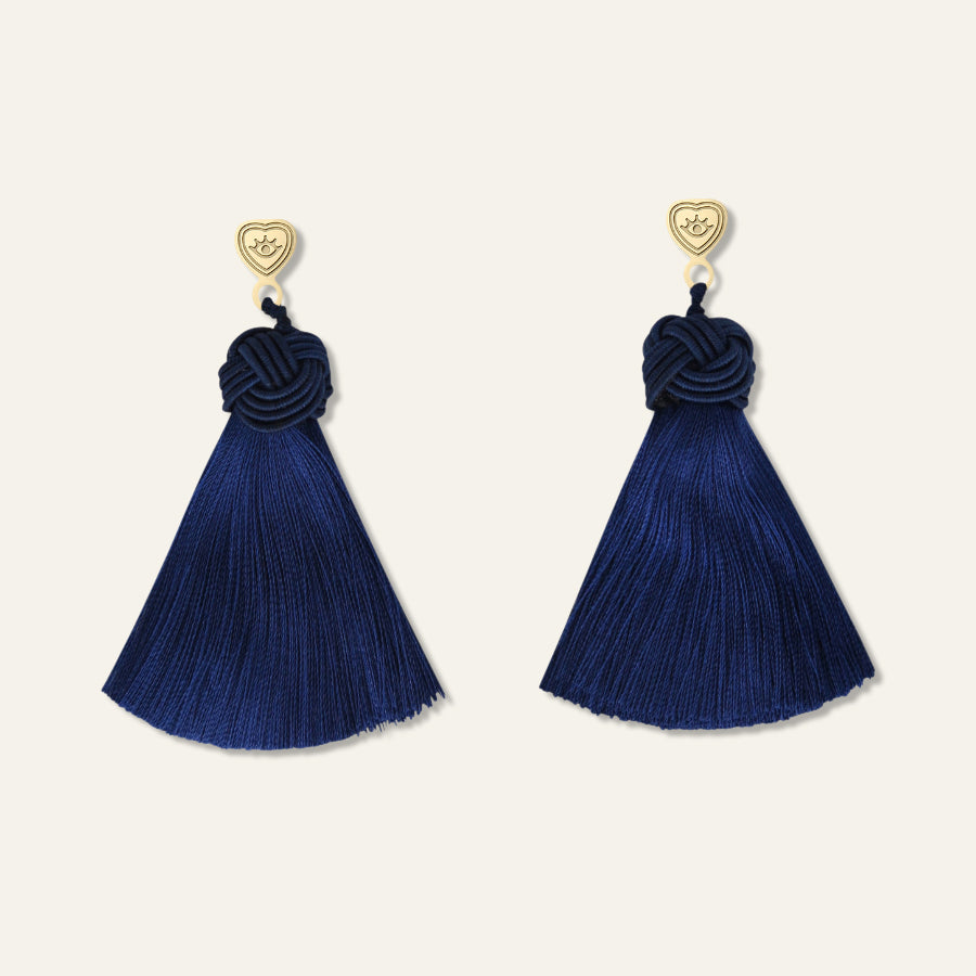 Navy Blue Topknots 270549875