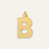 Flat Letter B Charm