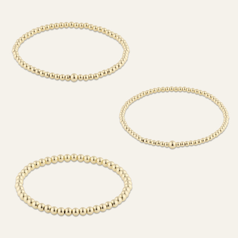 Bead Bracelet Trio