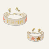 Mini & Me: MAMA and Kids Star Beaded Bracelet Set