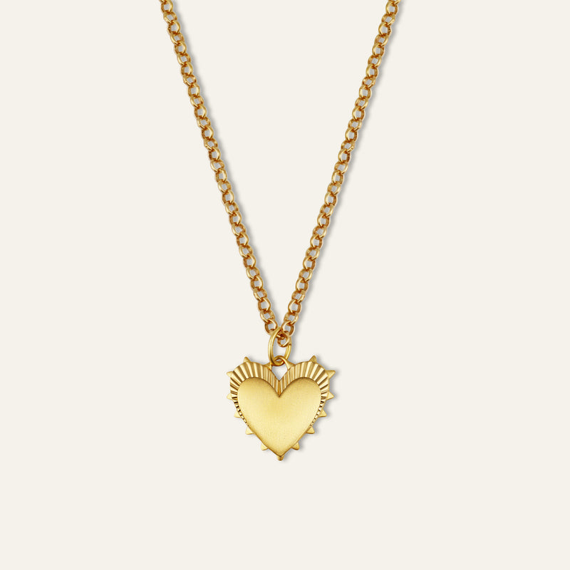 Small Heart of Gold Necklace